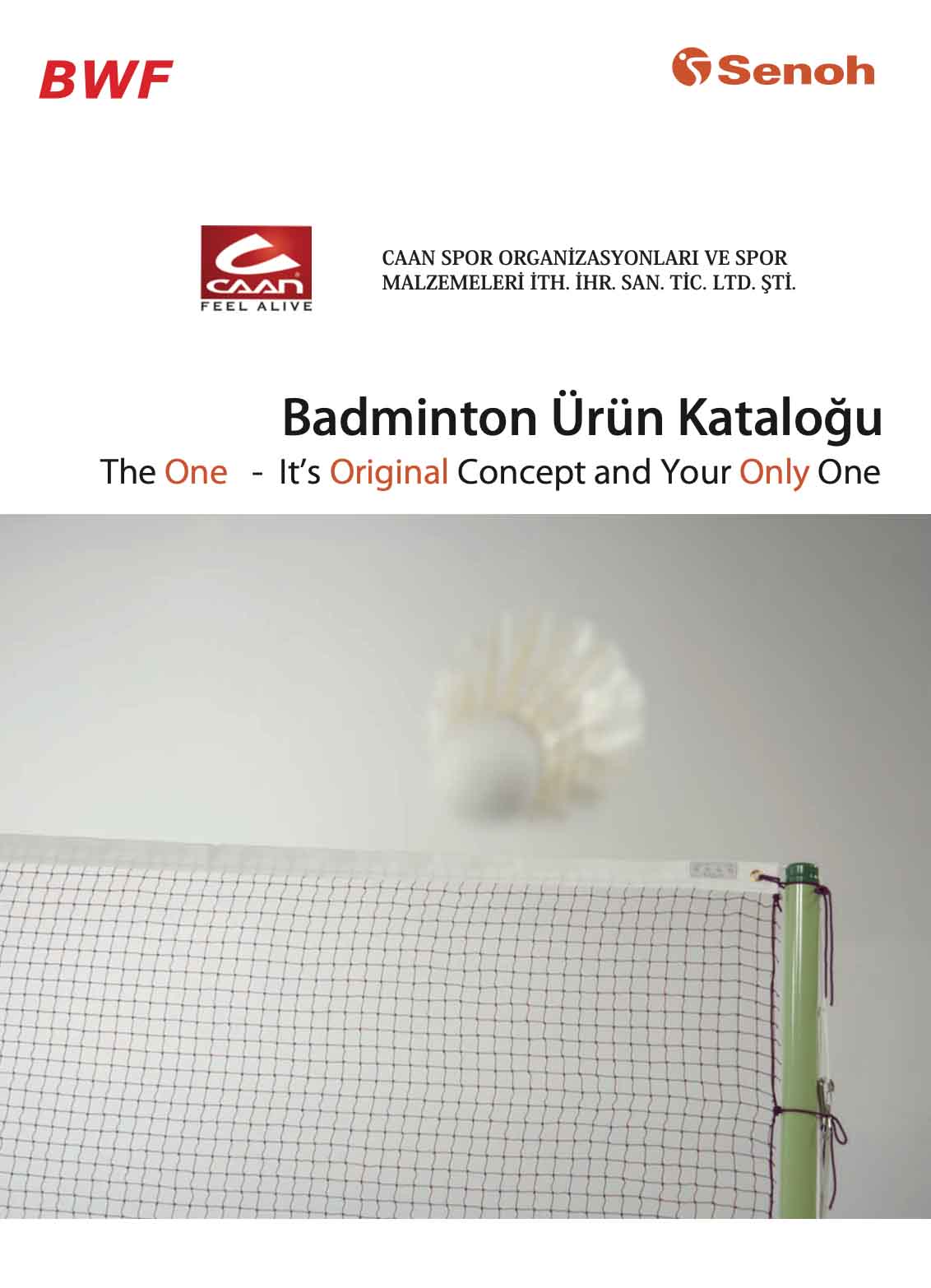 Badminton Ürün Kataloğu Kapak