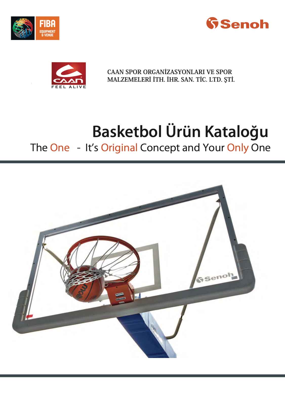 Basketbol Ürün Kataloğu Kapak