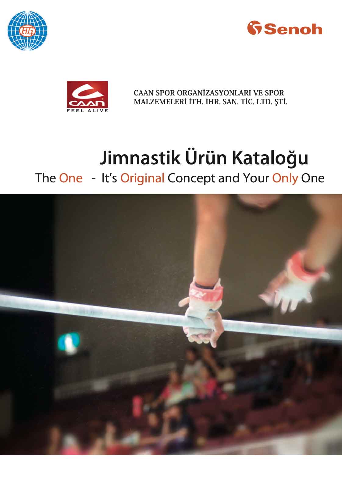 Jimnastik Ürün Kataloğu Kapak